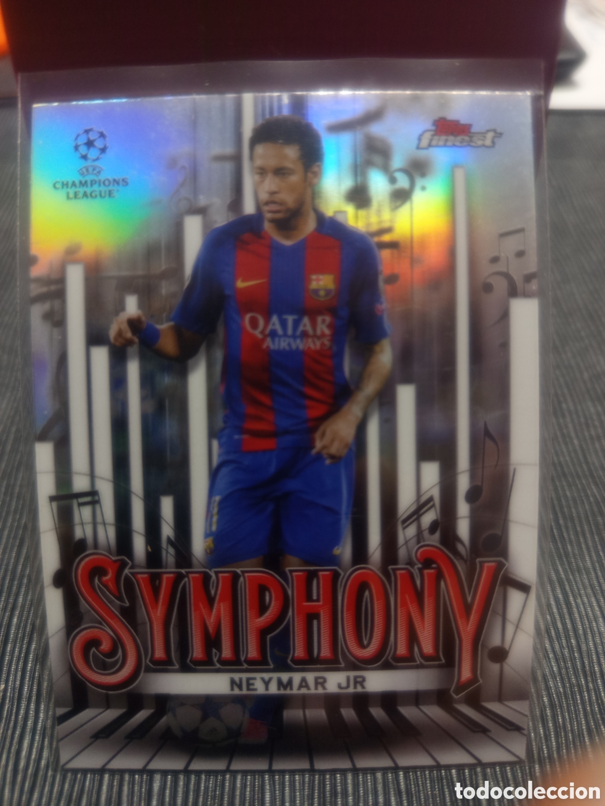 Cartes &agrave; collectionner de Football: Neymar Jr - Topps Finest 2025 - SY16