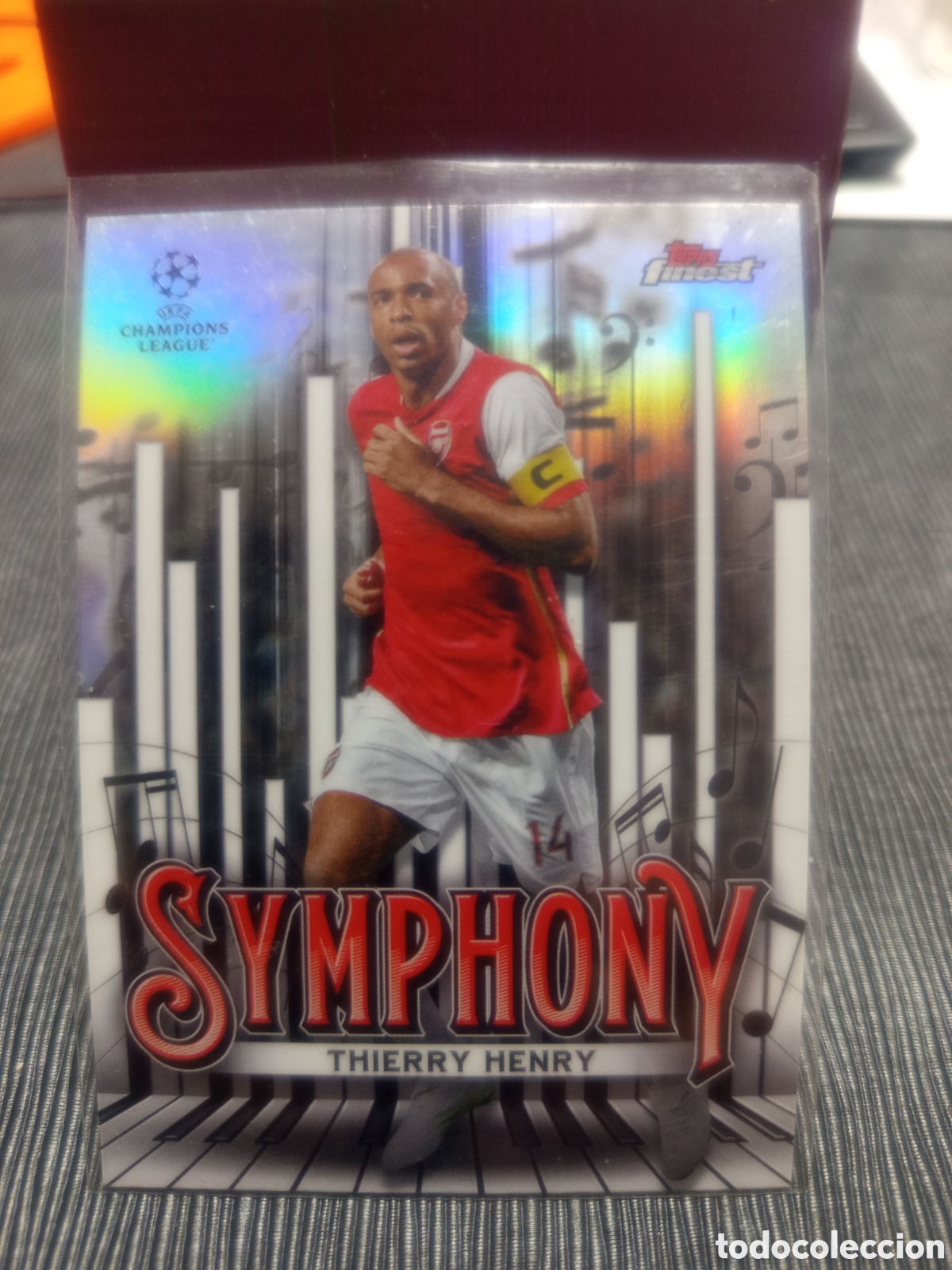 Cromos de f&uacute;tbol: Thierry Henry - Topps Finest 2025 - SY20