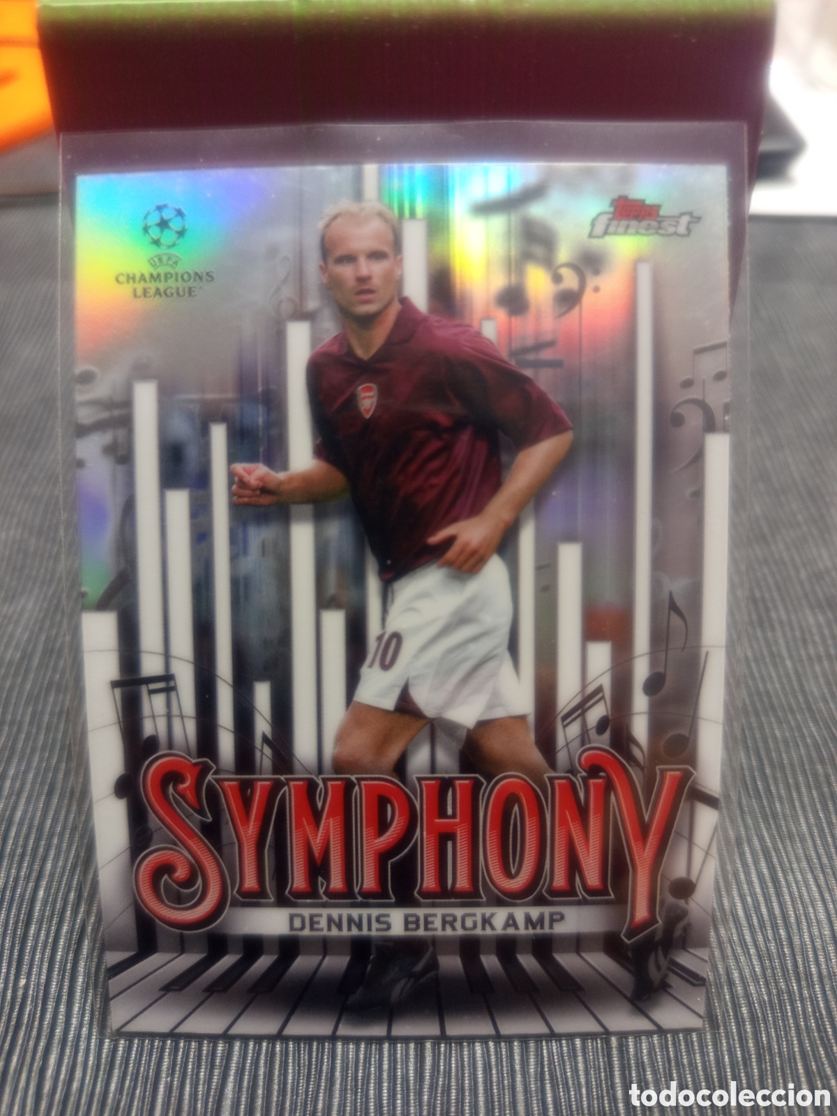Cromos de f&uacute;tbol: Dennis Bergkamp - Topps Finest 2025 - SY21