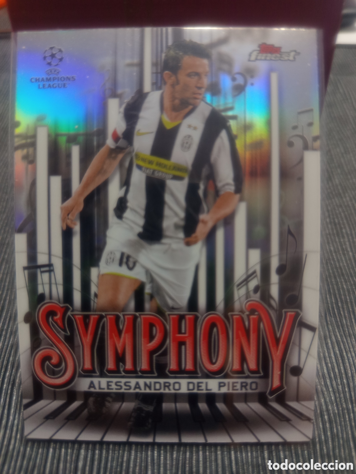 Cromos de f&uacute;tbol: Alessandro Del Piero - Topps Finest 2025 - SY25