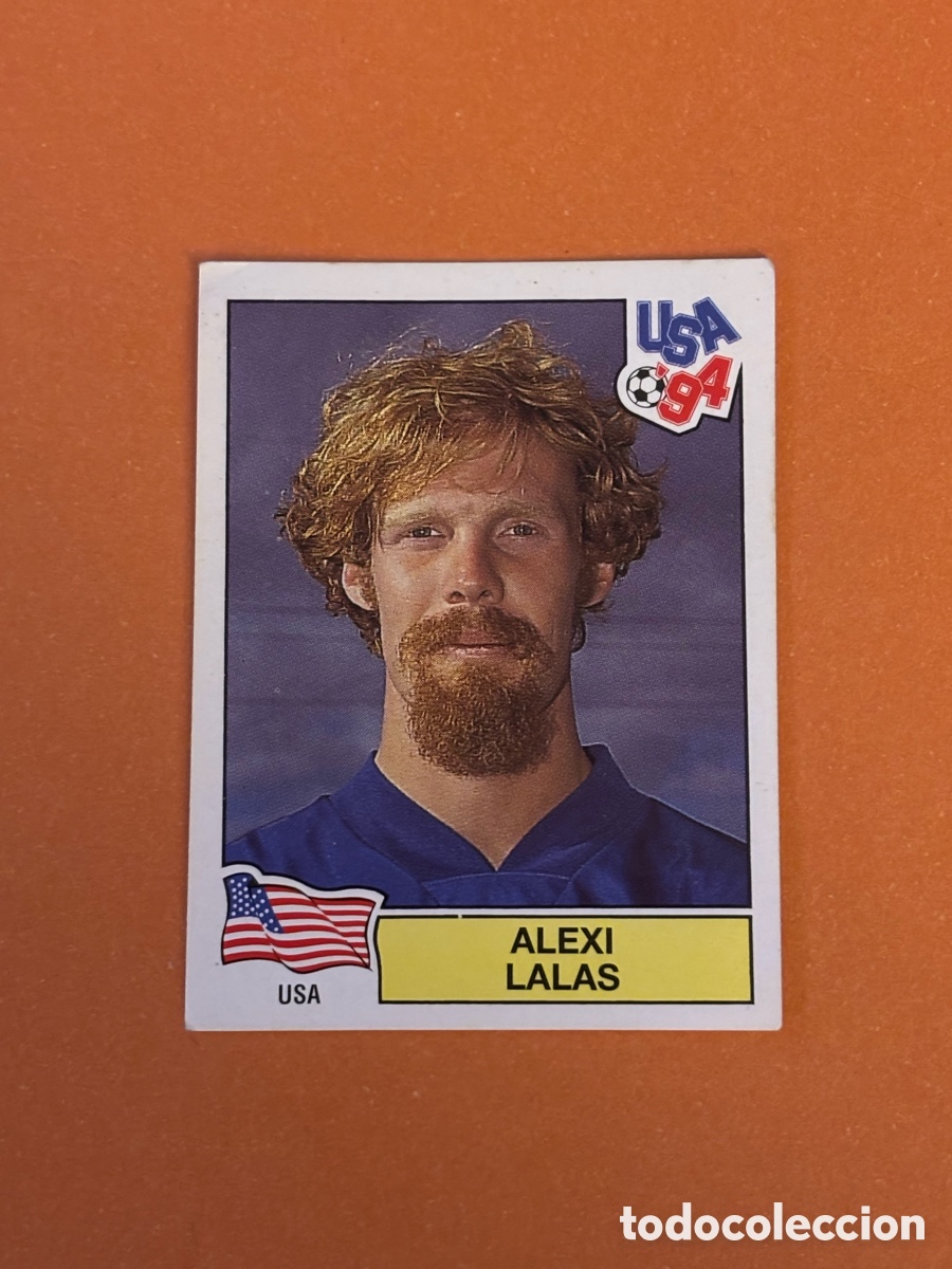 Cromos de f&uacute;tbol: 21 ALEXI LALAS ESTADOS UNIDOS CROMOS ALBUM WORLD CUP MUNDIAL FUTBOL USA 94 U.S.A. 1994
