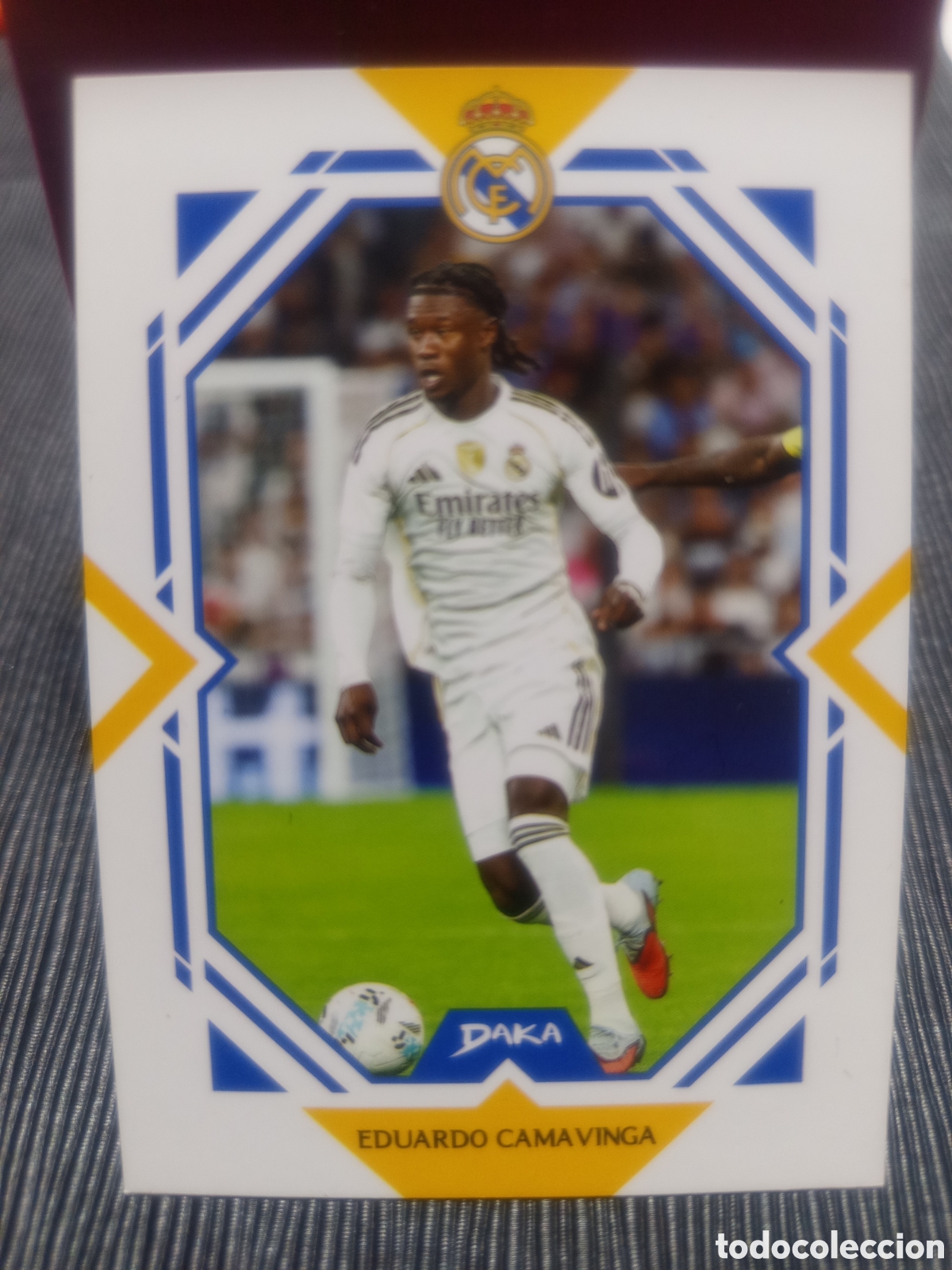 Cromos de f&uacute;tbol: Eduardo Camavinga - Daka 25/26 - 8A