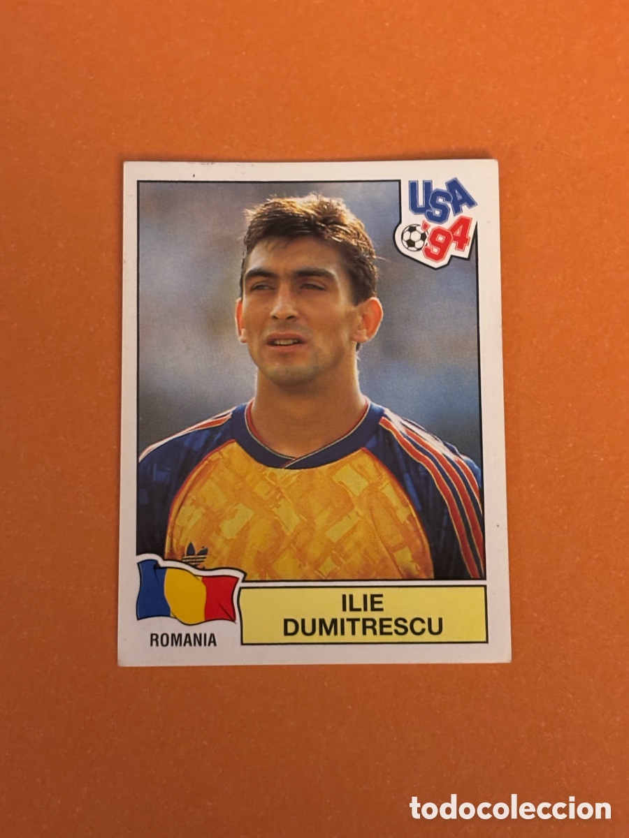 Cromos de f&uacute;tbol: ILIE DUMITRESCU 88 RUMANIA MUNDIAL USA 94 1994 SIN PEGAR NUNCA PEGADO