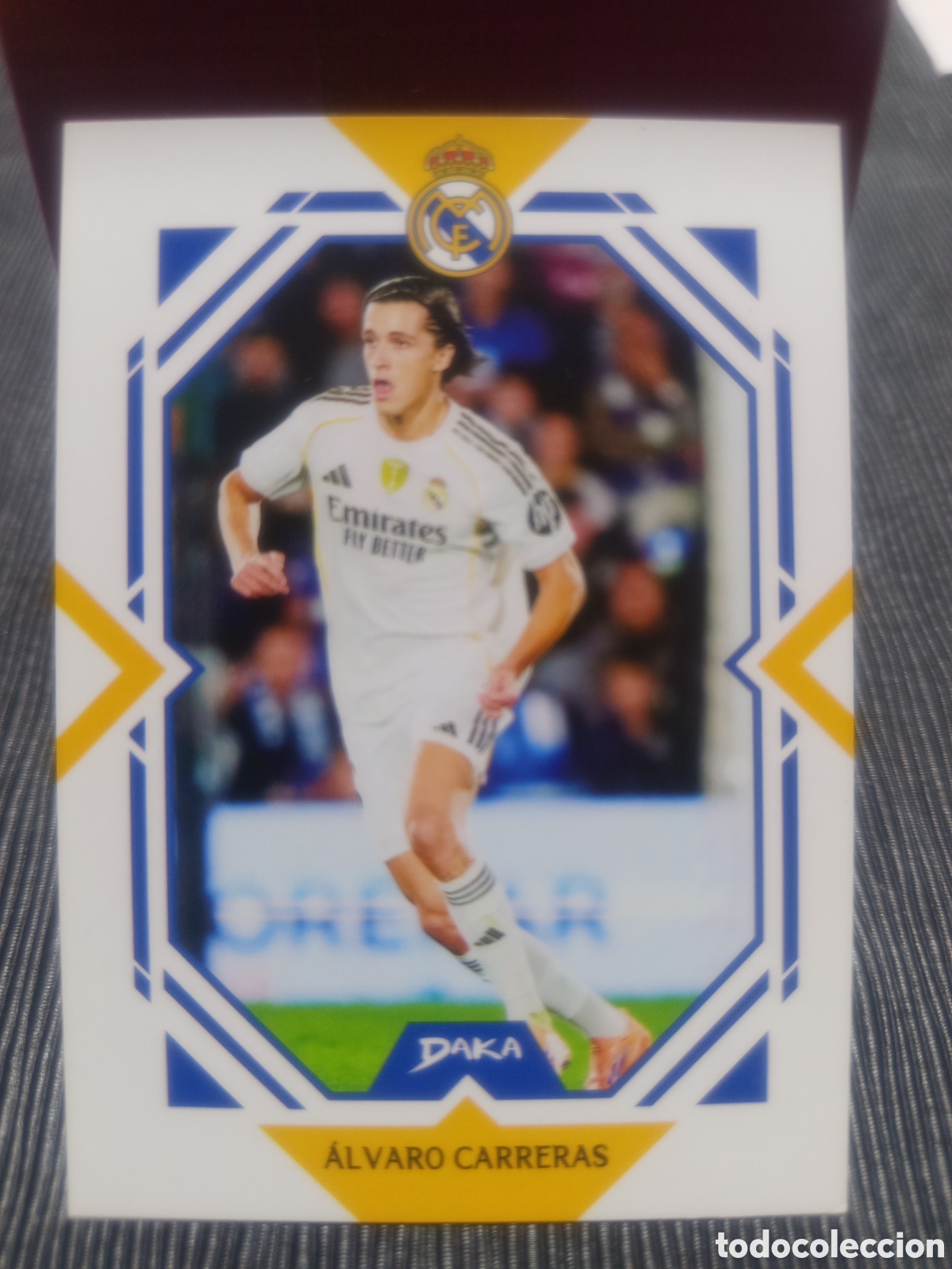 Cromos de f&uacute;tbol: &Aacute;lvaro Carreras - Daka 25/26 - 15A