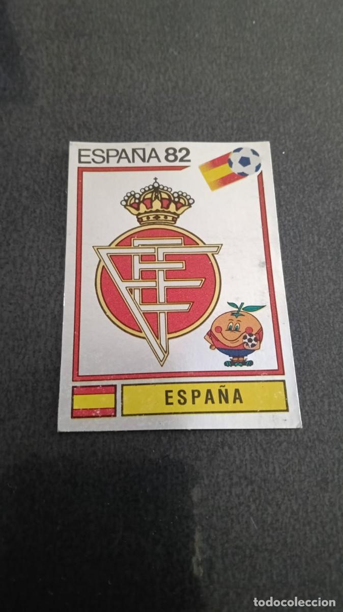 Cromos de Futebol: Panini Mundial Espa&ntilde;a 82 Escudo Espa&ntilde;a 292 Despegado