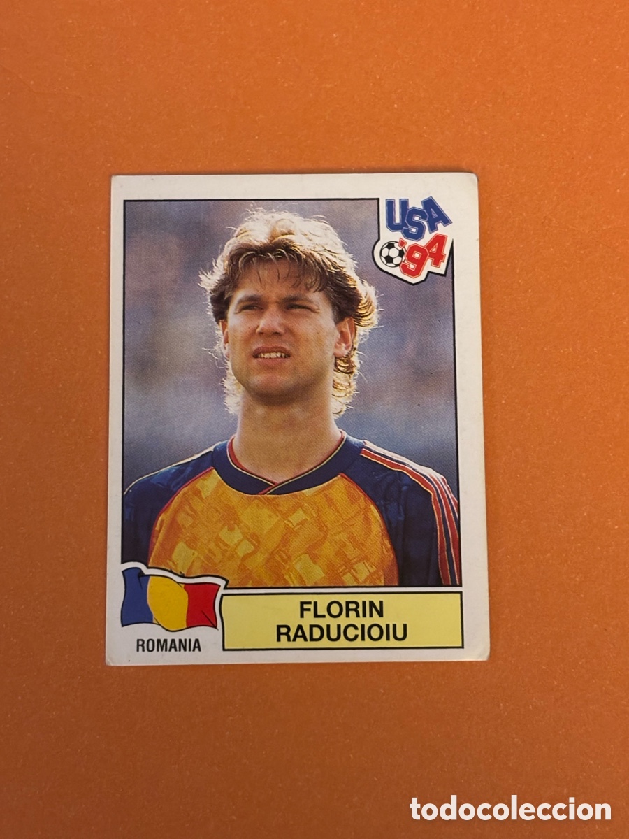 Cromos de Futebol: FLORIN RADUCIOIU 89 RUMANIA MUNDIAL USA 94 1994 SIN PEGAR NUNCA PEGADO