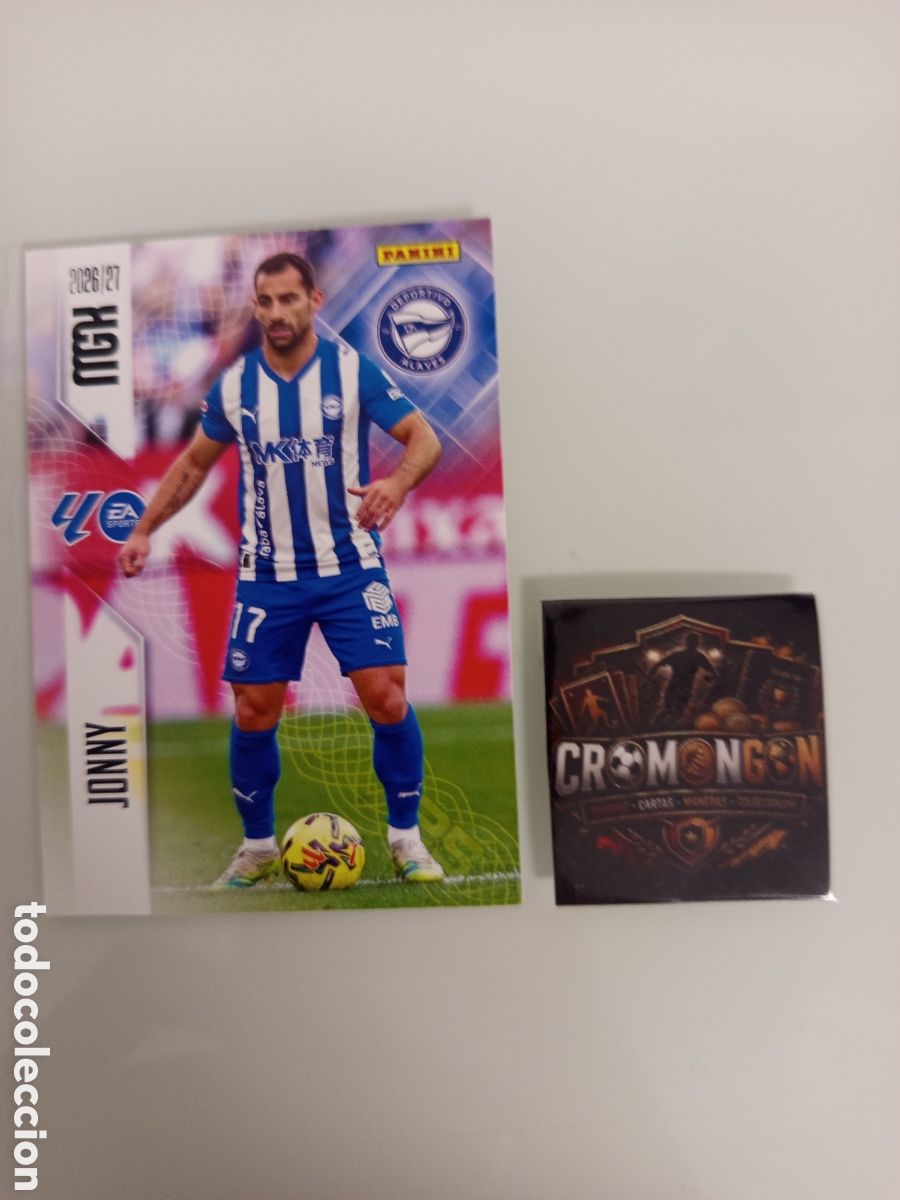 Cromos de Futebol: ❇️ CROMO ⚽ CARD 22 JONNY (ALAVES) - MEGACRACKS 2026 2027 26 27 (PANINI) ❇️