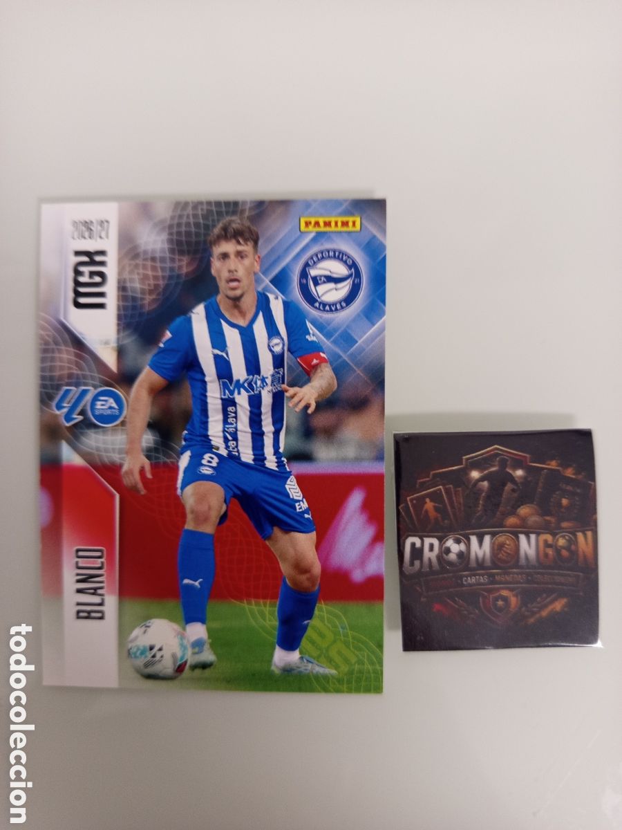 Cromos de f&uacute;tbol: ❇️ CROMO ⚽ CARD 28 BLANCO (ALAVES) - MEGACRACKS 2026/27 (PANINI) ❇️