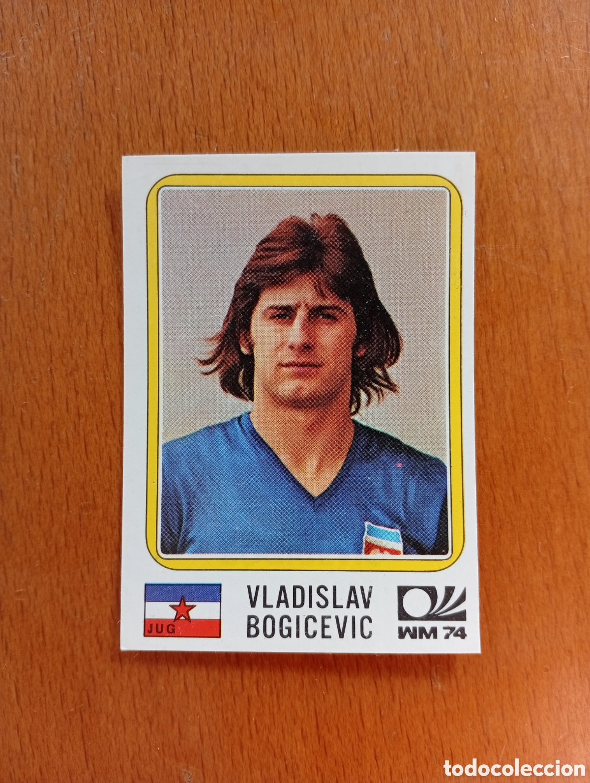 Football Stickers: MUNICH 74 - N&ordm; 188 BOGICEVIC - YUGOSLAVIA - CAMPEONATO MUNDIAL DE FUTBOL 1974