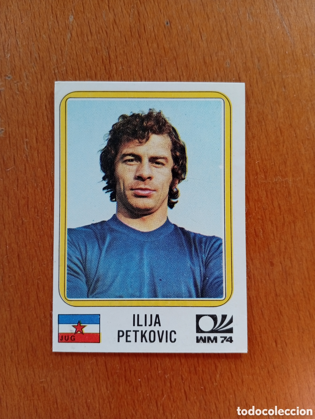 Cromos de f&uacute;tbol: MUNICH 74 - N&ordm; 194 ILIJA PETKOVIC - YUGOSLAVIA - CAMPEONATO MUNDIAL DE FUTBOL 1974