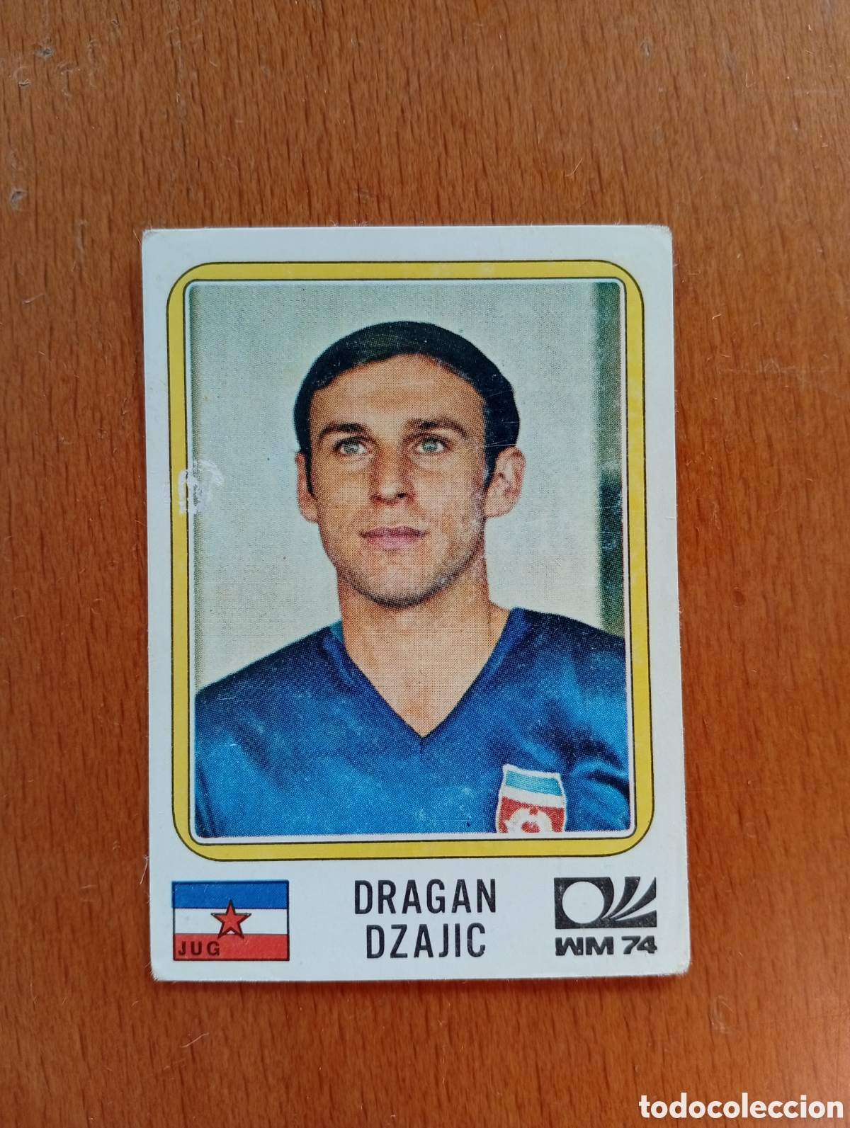 Cromos de f&uacute;tbol: MUNICH 74 - N&ordm; 197 DRAGAN DZAJIC - YUGOSLAVIA - CAMPEONATO MUNDIAL DE FUTBOL 1974