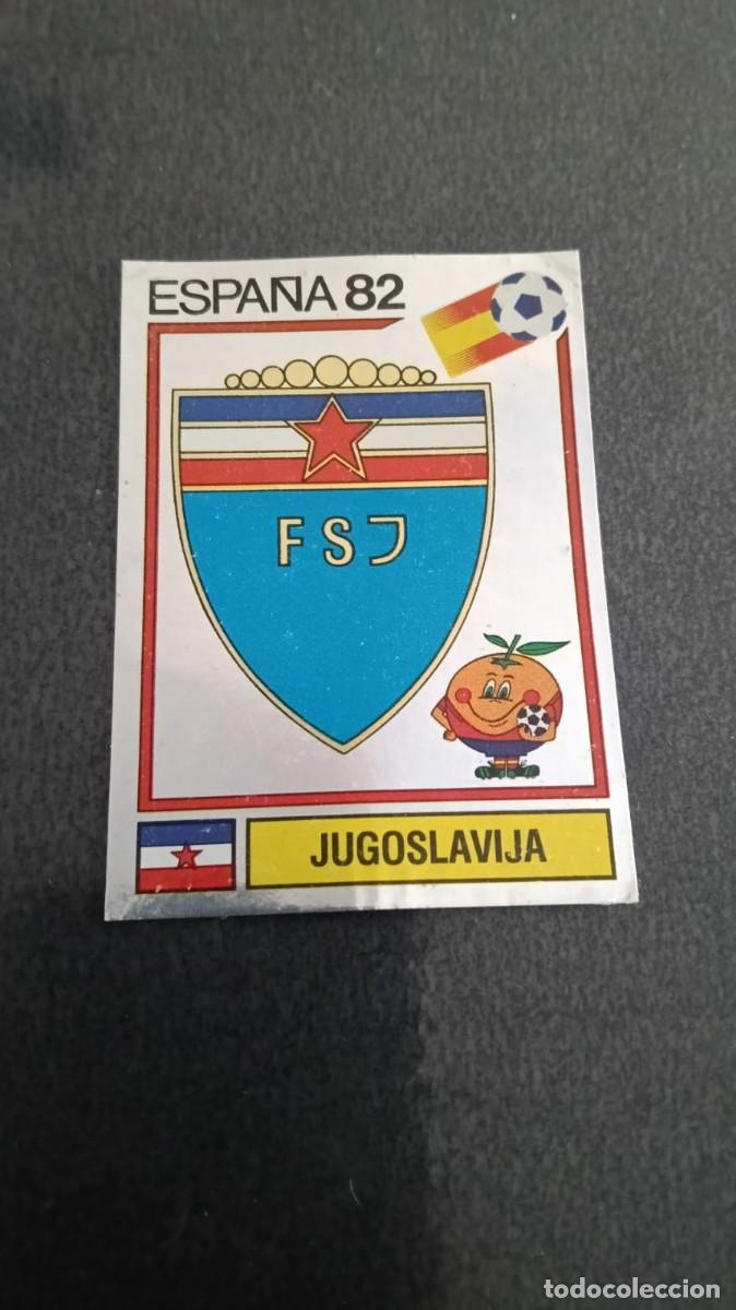 Cromos de Futebol: Panini Mundial Espa&ntilde;a 82 Escudo Yugoslavia 310 Despegado