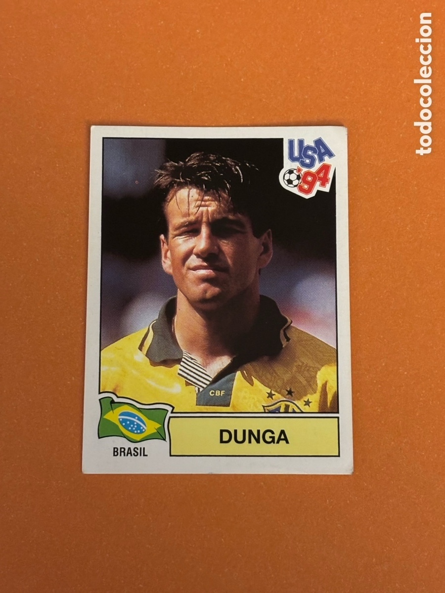 Cromos de f&uacute;tbol: 100 Dunga BRASIL BRAZIL SIN PEGAR PANINI FIFA WORLD CUP MUNDIAL USA ESTADOS UNIDOS 1994