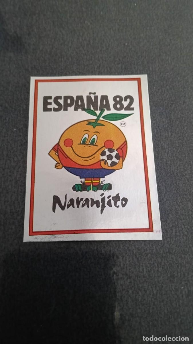 Cromos de f&uacute;tbol: Panini Mundila Espa&ntilde;a 82 Mascota 3 Recortado