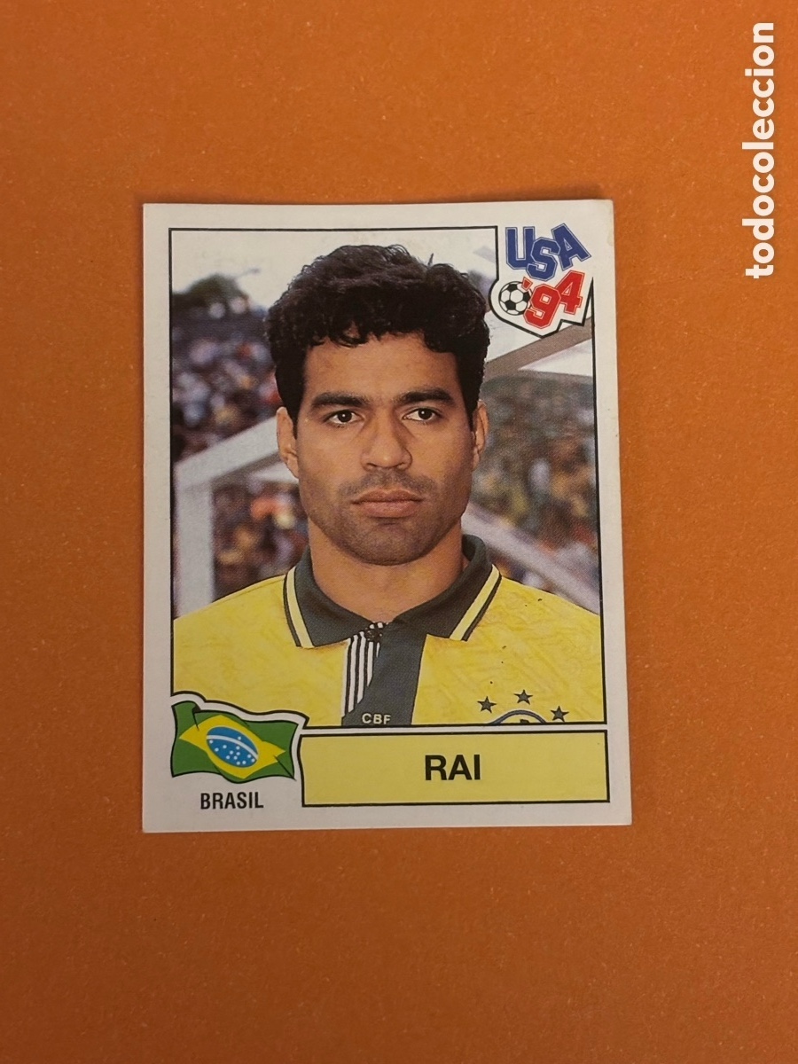 Cromos de f&uacute;tbol: RAI SELECCION BRASIL 102 MUNDIAL USA 1994 94 PANINI NUNCA PEGADO SIN PEGAR