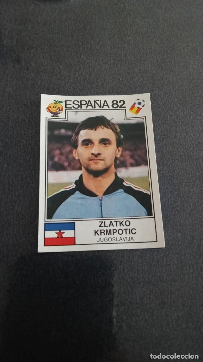 Fu&szlig;ball-Sticker: Panini Mundila Espa&ntilde;a 82 Krmpotic Yugoslavia 317 Despegado