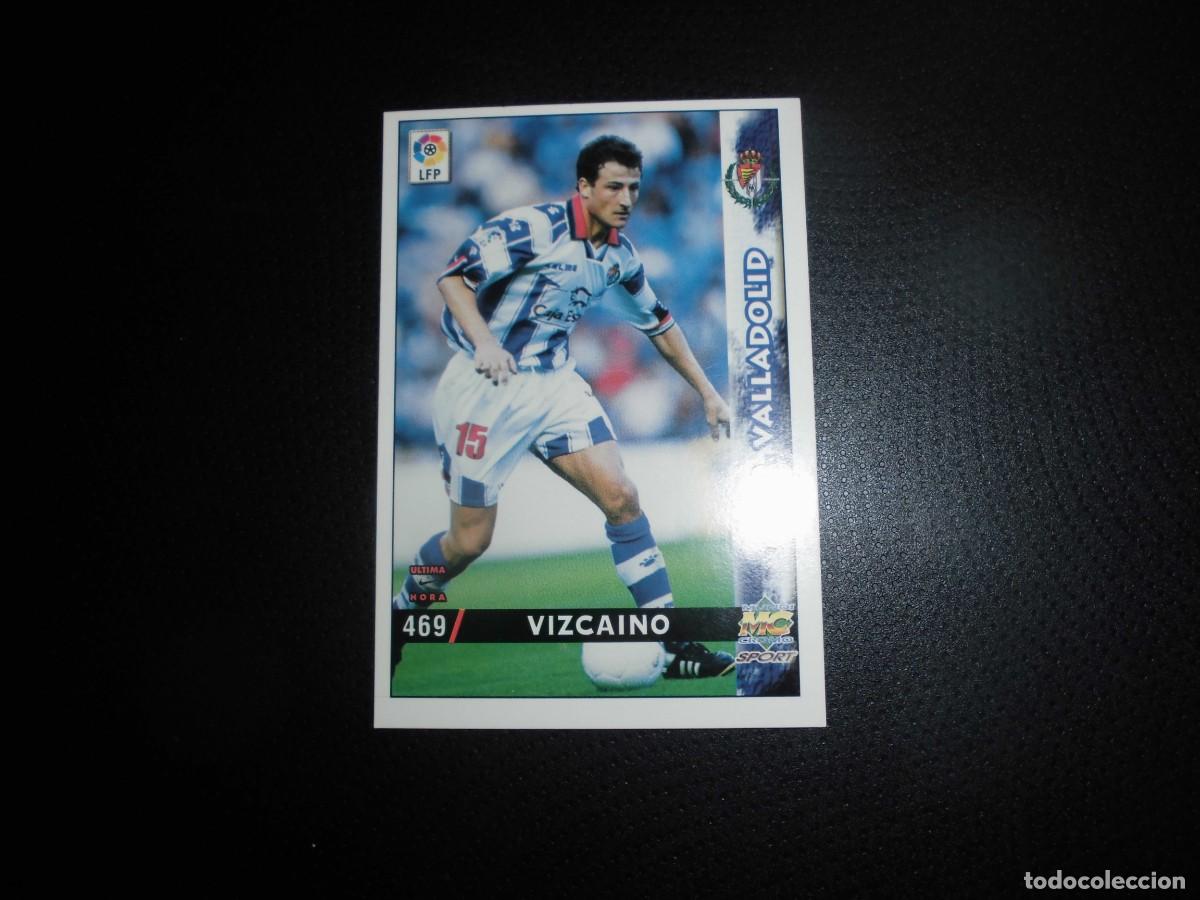 Cromos de f&uacute;tbol: MUNDICROMO - LAS FICHAS DE LA LIGA 1998 - 1999 / 98 - 99 - N&ordm; 469 - VIZCAINO - REAL VALLADOLID.