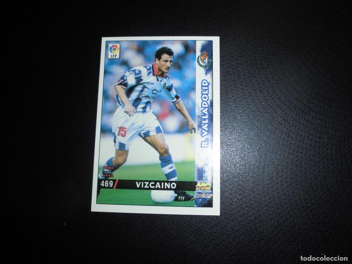 Cromos de f&uacute;tbol: MUNDICROMO - LAS FICHAS DE LA LIGA 1998 - 1999 / 98 - 99 - N&ordm; 469 - VIZCAINO - REAL VALLADOLID.