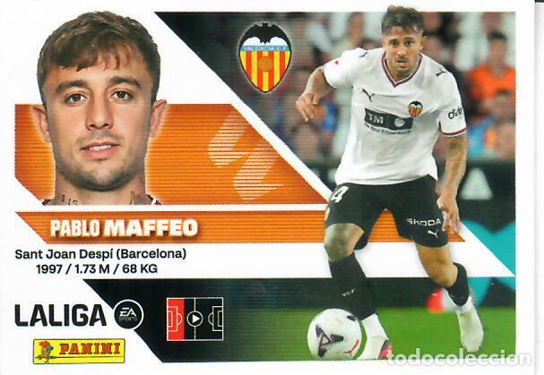 Cromos de f&uacute;tbol: CROMO PANINI LIGA ESTE 26 27 - FICHAJE N&ordm; 28 - MAFFEO - VALENCIA - 3&ordf; EDICI&Oacute;N