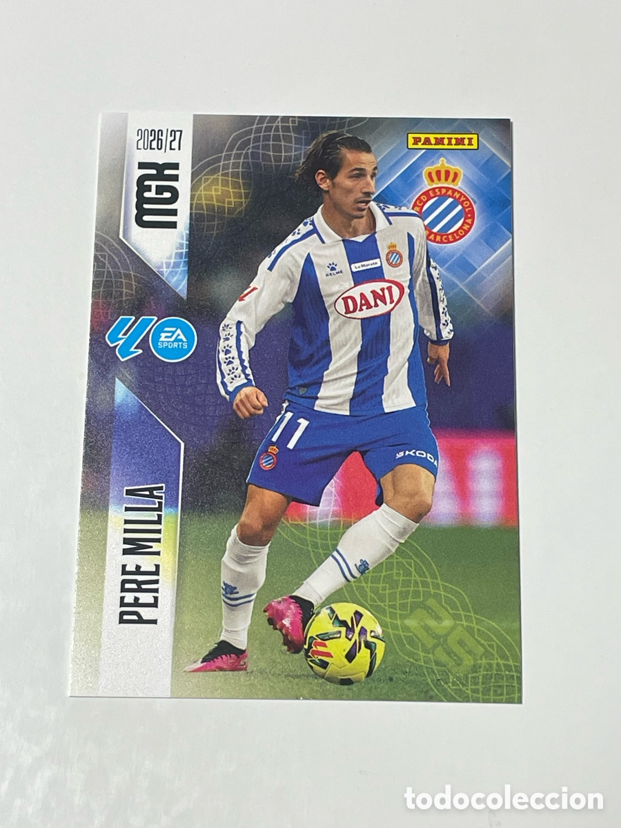 Cromos de f&uacute;tbol: Pere Milla Espanyol Panini Megacracks 26/27 #180