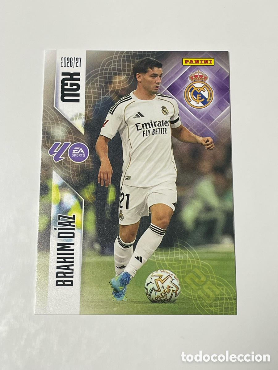 Cromos de f&uacute;tbol: Brahim Real Madrid Panini Megacracks 26/27 #230