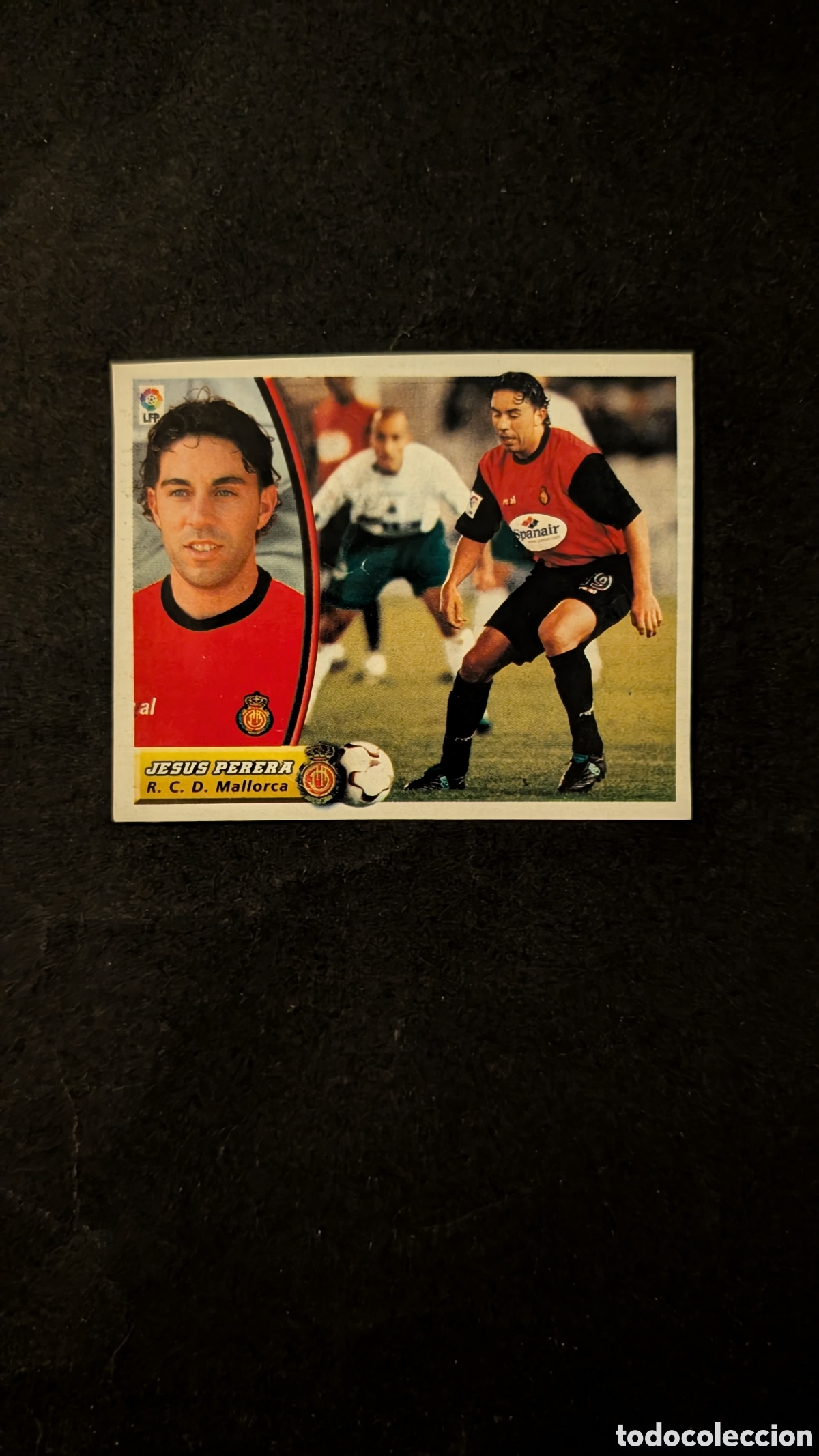 Cromos de f&uacute;tbol: JESUS PERERA MALLORCA VERSION COLOCA LIGA ESTE 2003/04 03 04 RECORTADO