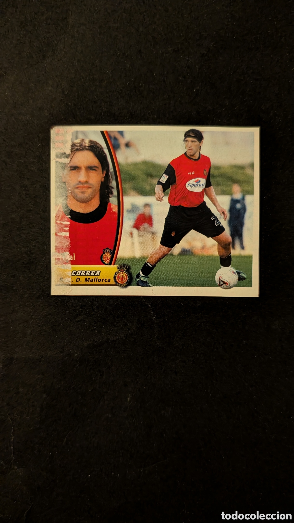 Cromos de f&uacute;tbol: CORREA MALLORCA COLOCA LIGA ESTE 2003/04 03 04 RECORTADO