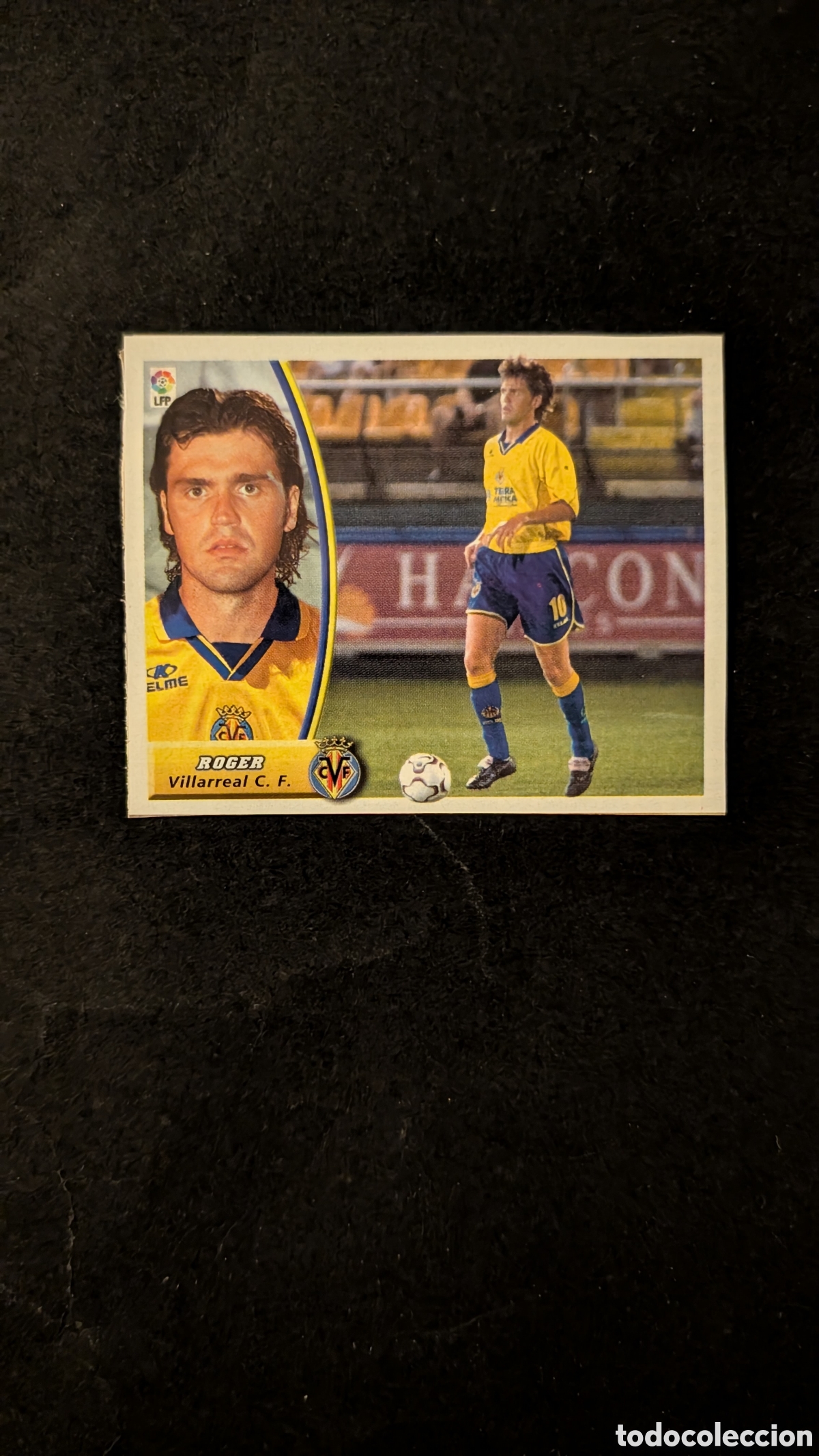 Cromos de f&uacute;tbol: ROGER VILLARREAL COLOCA LIGA ESTE 2003/04 03 04 RECORTADO