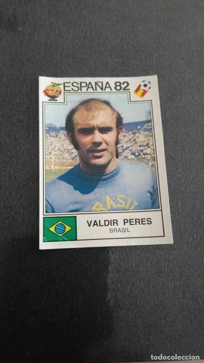 Cromos de f&uacute;tbol: Panini Mundial Espa&ntilde;a 82 Valdir Peres Brasil 366 Despegado