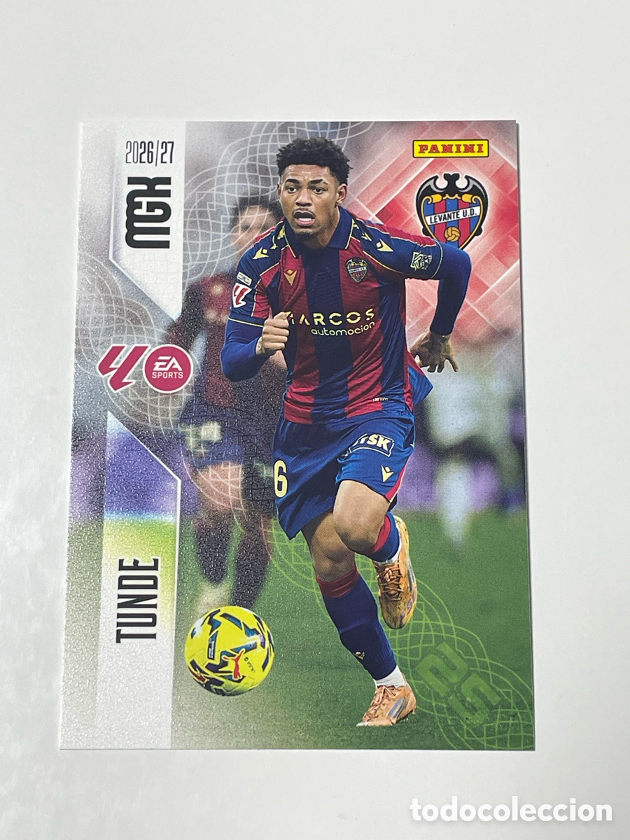 Cromos de f&uacute;tbol: Kareem Tunde Levante Panini Megacracks 26/27 #212