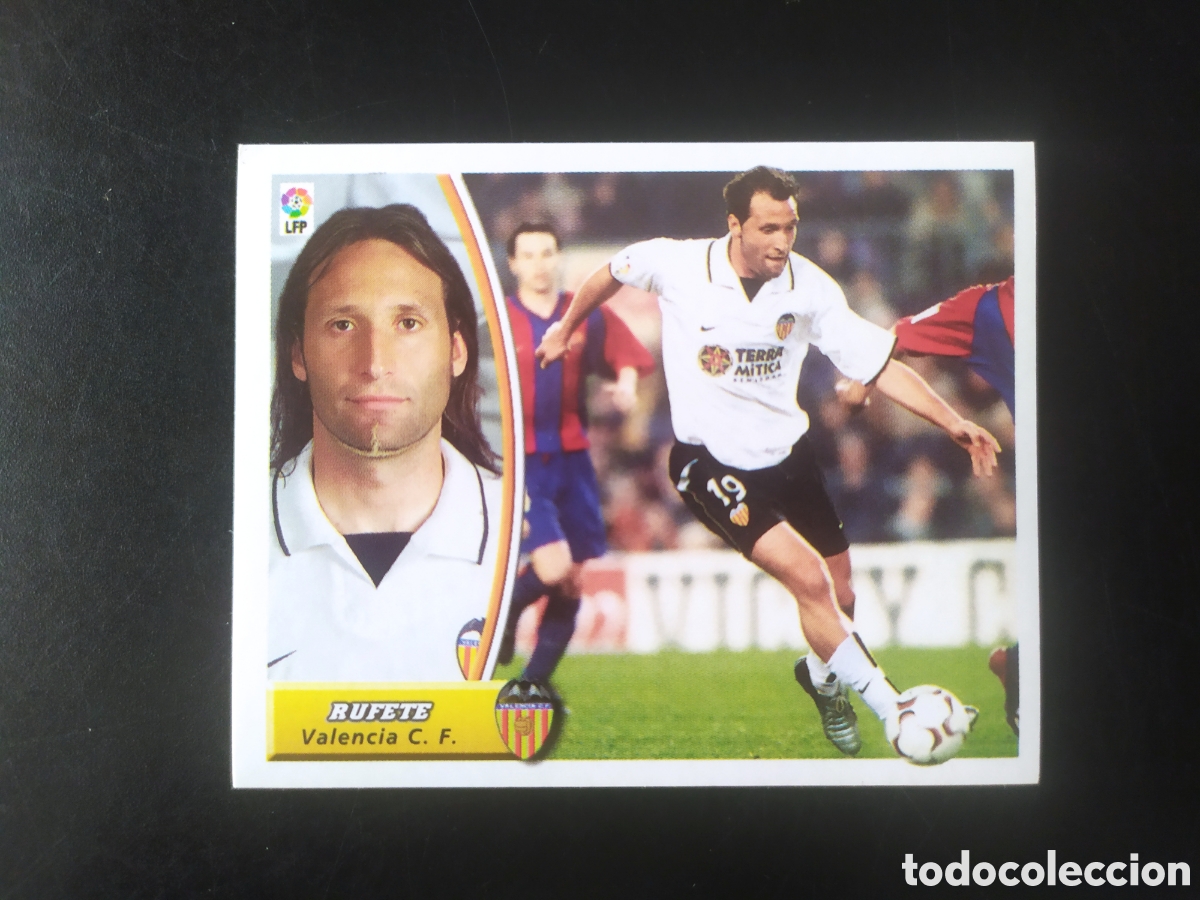 Football Stickers: Liga este 2003 2004 03 04 panini Rufete Valencia