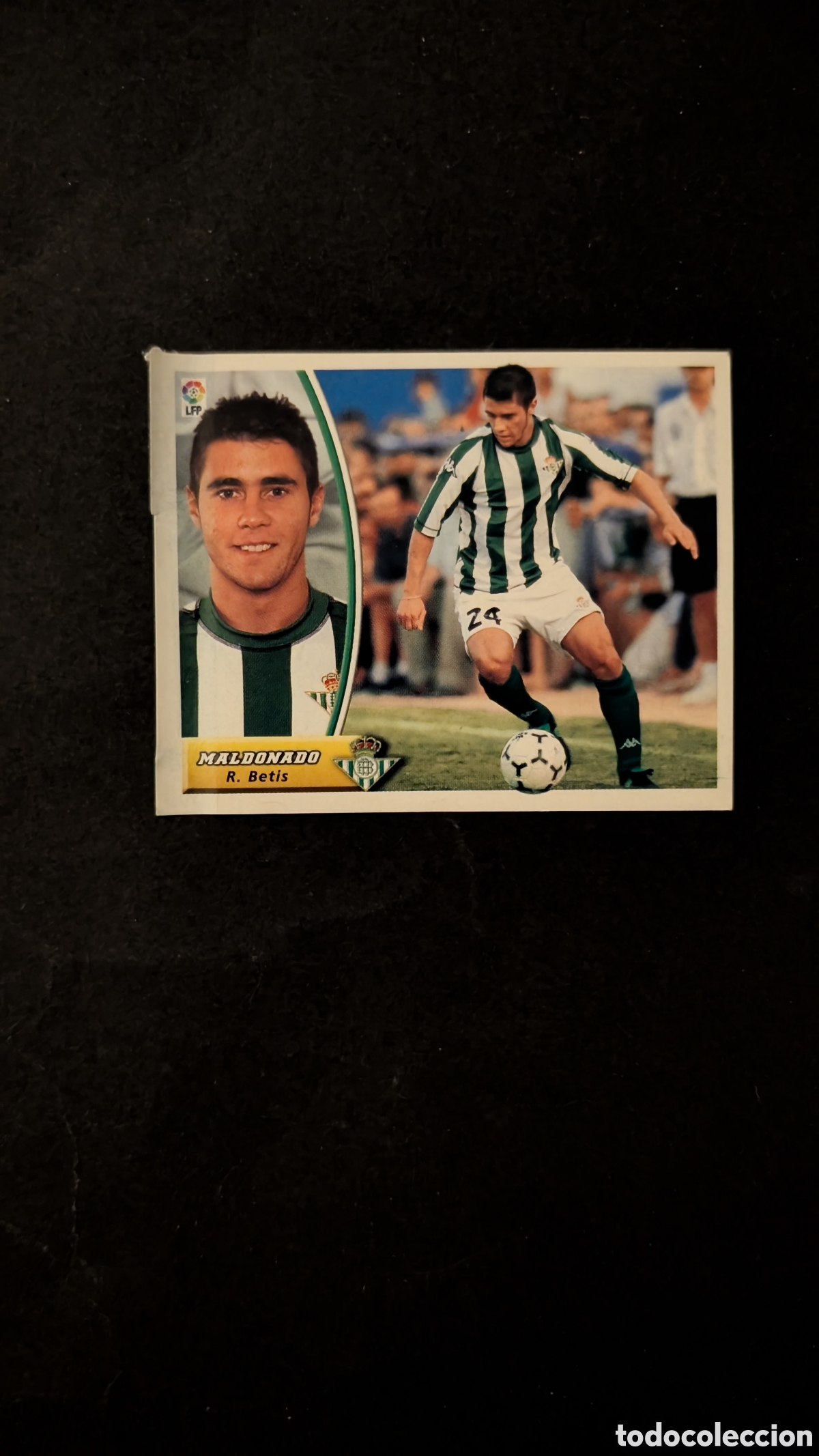 Cromos de f&uacute;tbol: MALDONADO BETIS COLOCA LIGA ESTE 2003/04 03 04 VENTANILLA