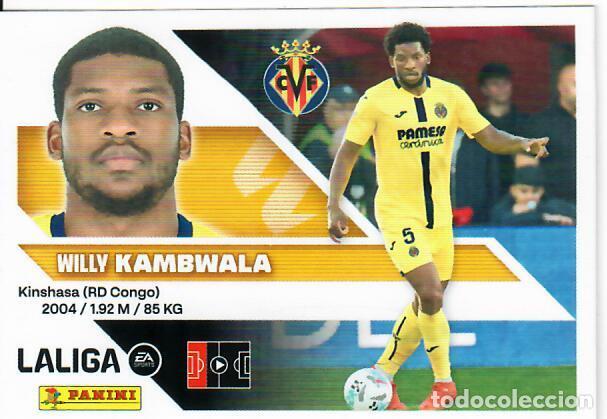 Cromos de f&uacute;tbol: CROMO PANINI LIGA ESTE 26 27 - N&ordm; 8 A - KAMBWALA - VILLARREAL