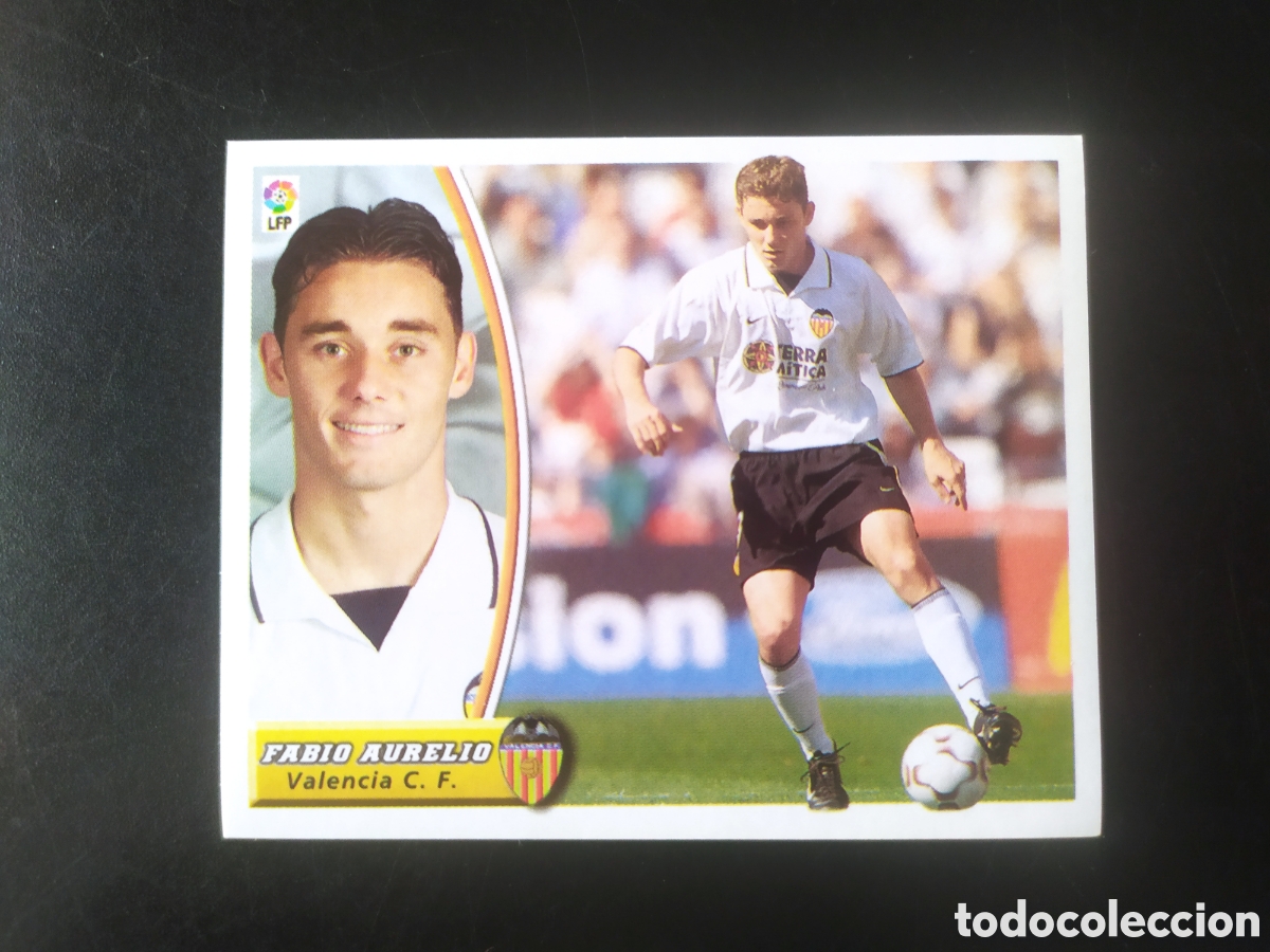 Football Stickers: Liga este 2003 2004 03 04 panini Fabio Aurelio Valencia