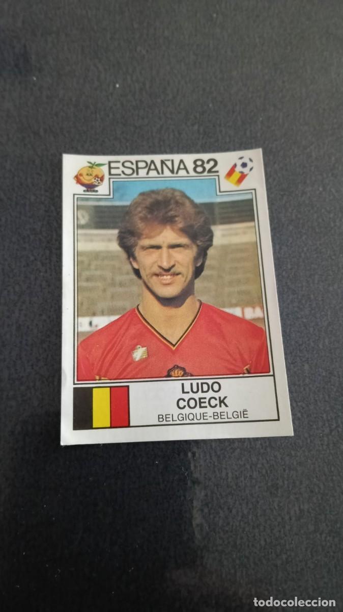Cromos de f&uacute;tbol: Panini Mundial Espa&ntilde;a 82 Coeck Belgica 208 Despegado