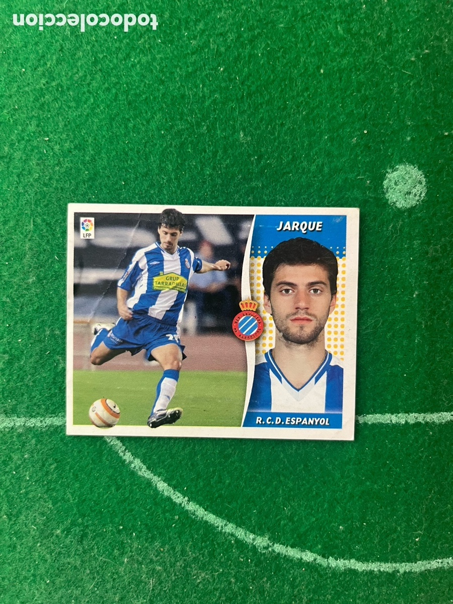 Cromos de f&uacute;tbol: JARQUE ESPANYOL LIGA ESTE 2006 2007 PANINI