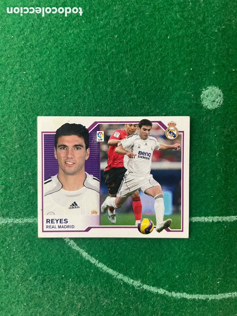 Football Stickers: REYES REAL MADRID LIGA ESTE 2007 2008 PANINI