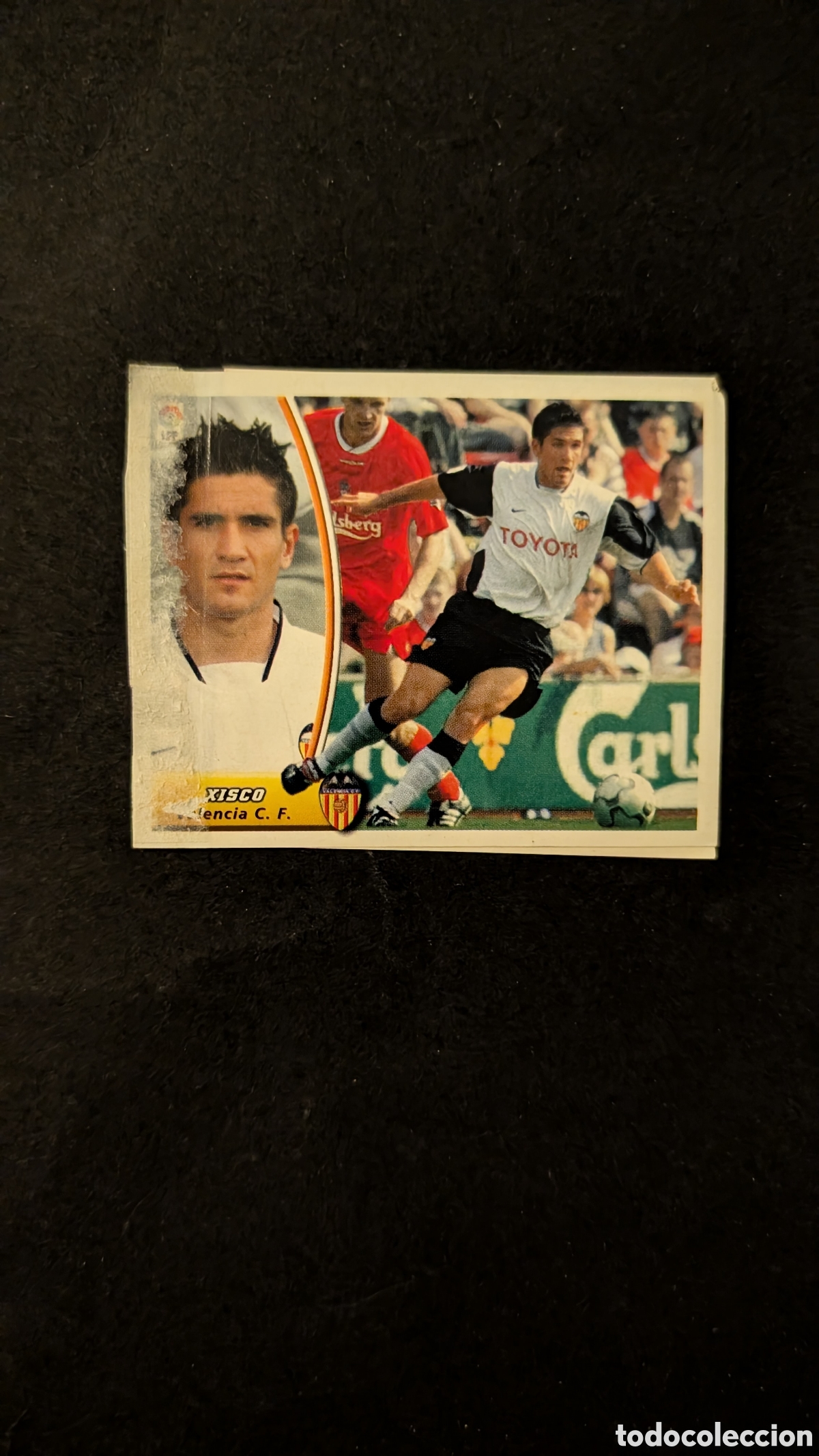 Football Stickers: XISCO VALENCIA COLOCA LIGA ESTE 2003/04 03 04 VENTANILLA