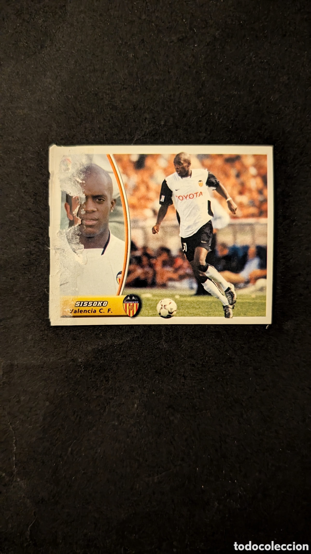 Football Stickers: SISSOKO VALENCIA COLOCA LIGA ESTE 2003/04 03 04 VENTANILLA
