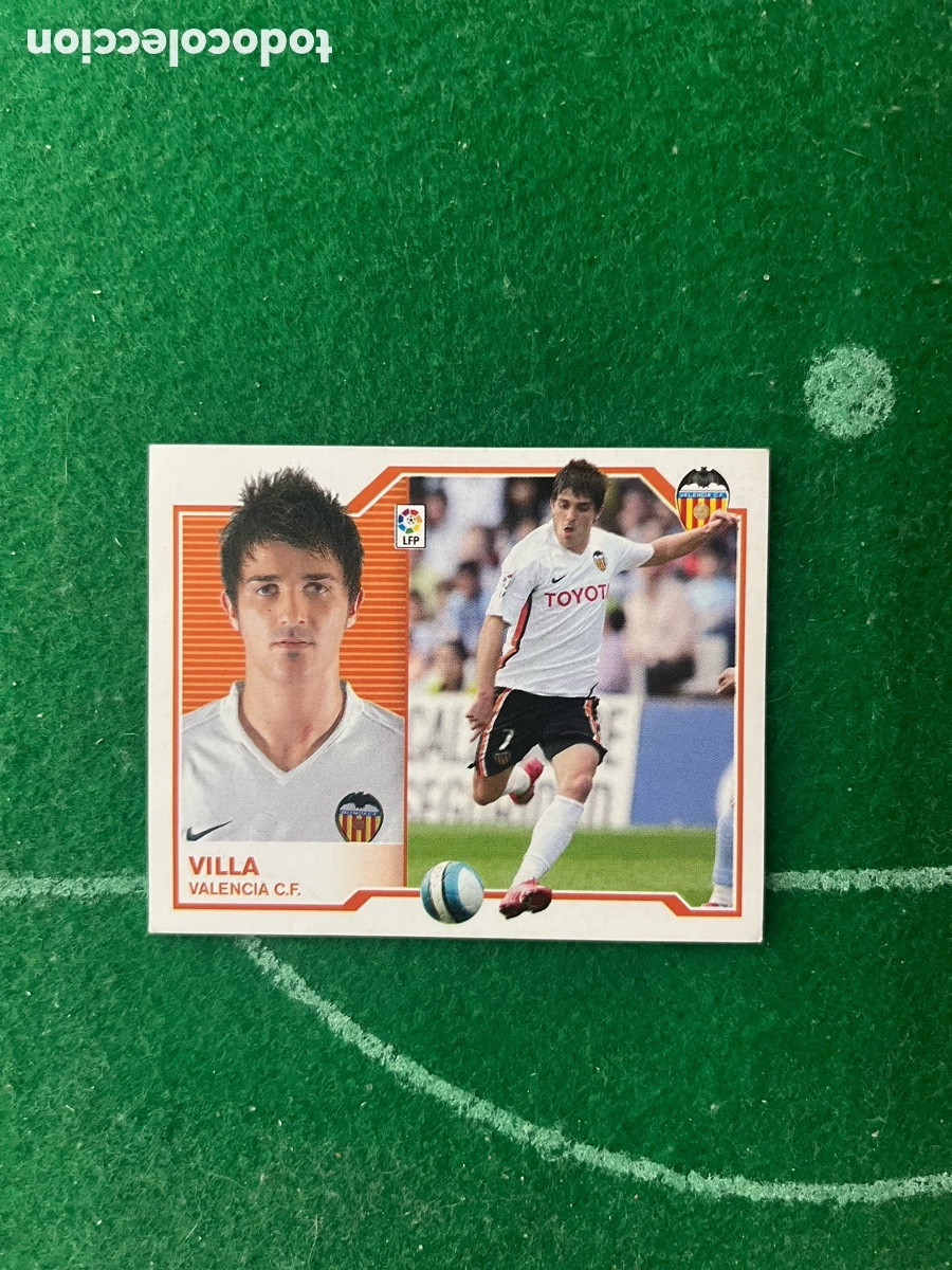 Football Stickers: VILLA VALENCIA LIGA ESTE 2007 2008 PANINI