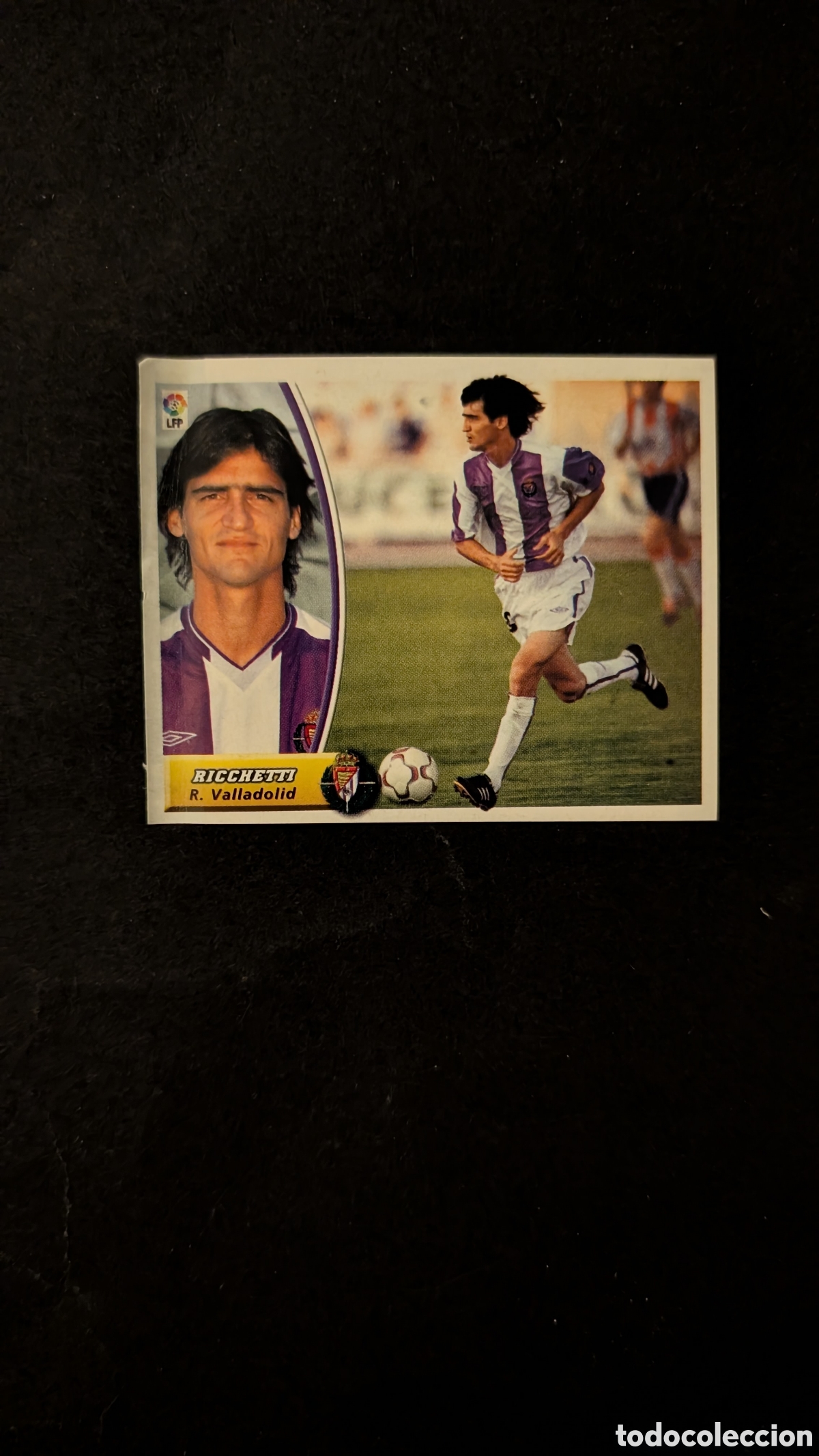Football Stickers: RICCHETTI VALLADOLID COLOCA LIGA ESTE 2003/04 03 04 VENTANILLA