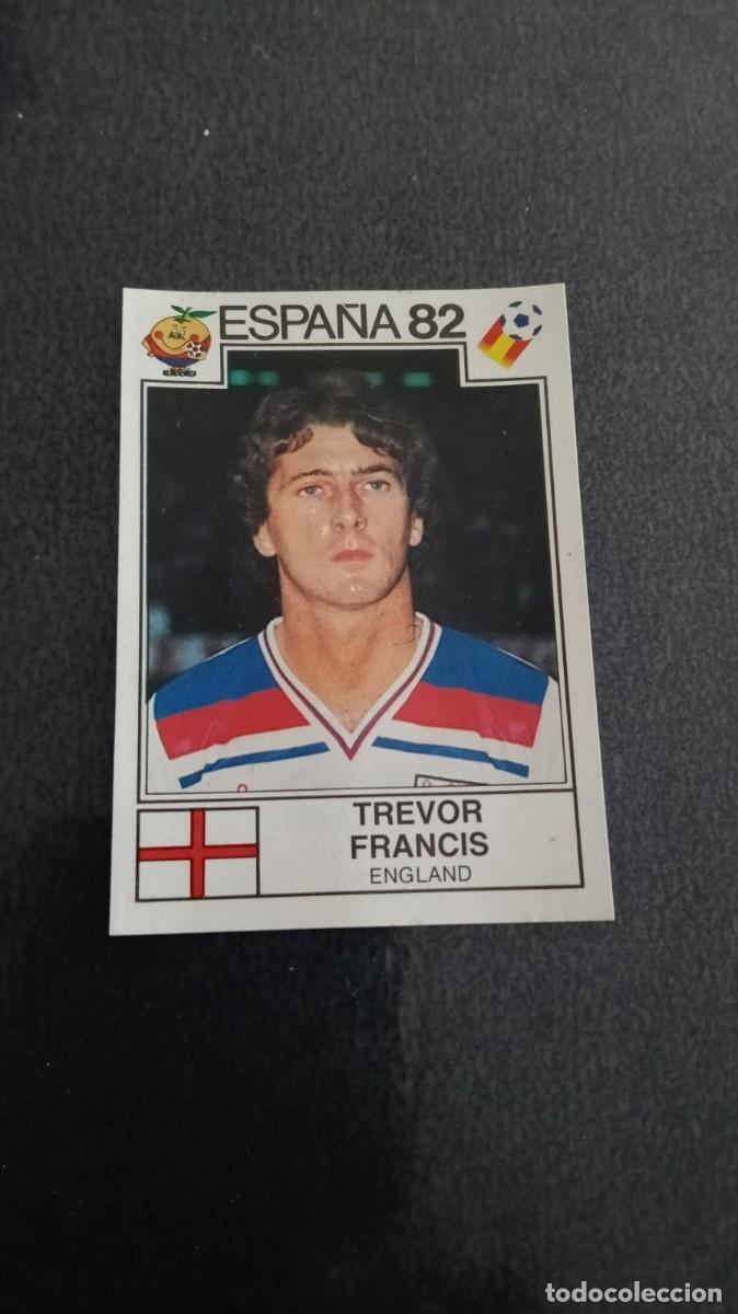 Cromos de f&uacute;tbol: Panini Mundial Espa&ntilde;a 82 Francis Inglaterra 253 Despegado