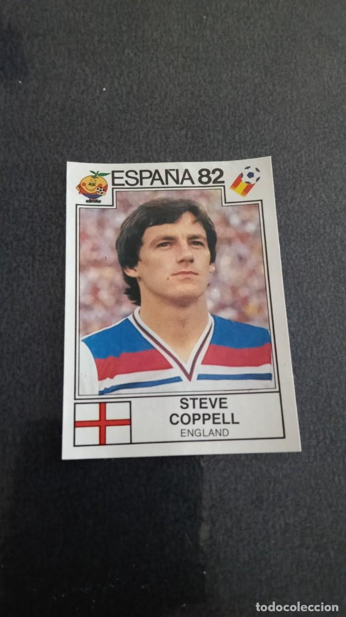 Cromos de f&uacute;tbol: Panini Mundial Espa&ntilde;a 82 Coppell Inglaterra 251 Despegado