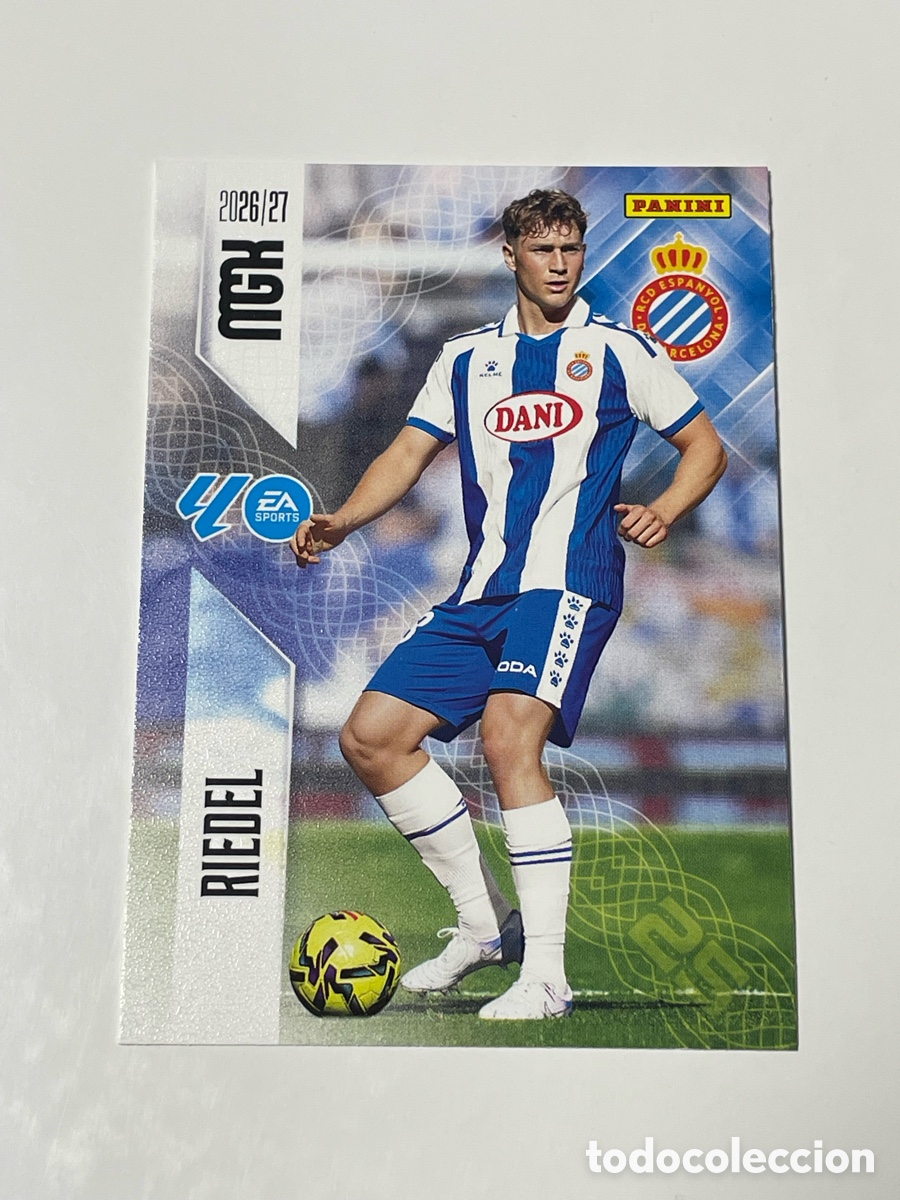 Cromos de f&uacute;tbol: Clemens Riedel Espanyol Panini Megacracks 26/27 #168