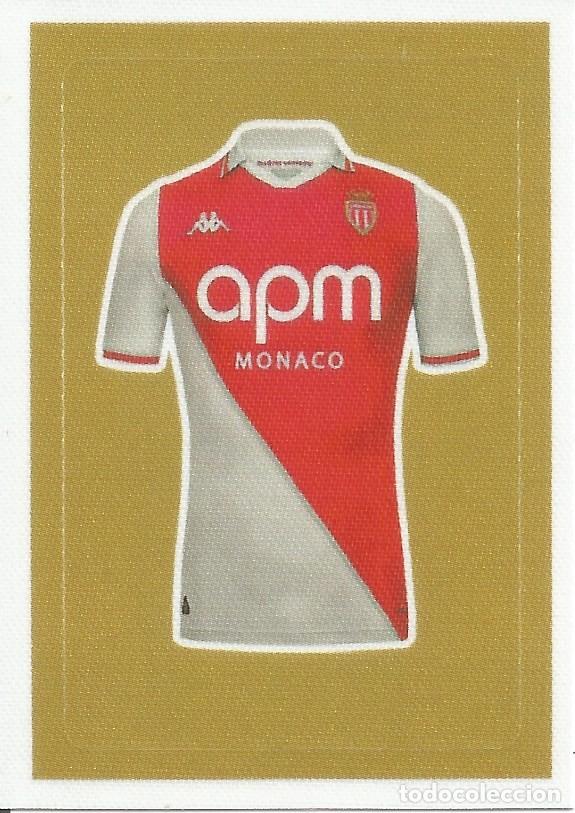 Cromos de f&uacute;tbol: Cromo n.&ordm; 256 - Camiseta AS Monaco FC - Foot 2024 2025 - Ligue 1 McDonald's (Panini) - UNFP