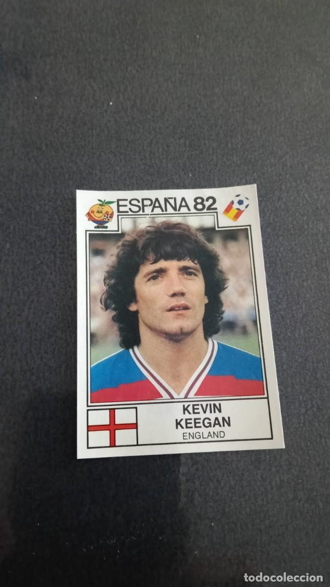 Cromos de f&uacute;tbol: Panini Mundial Espa&ntilde;a 82 Kevin Keegan Inglaterra 250 Despegado