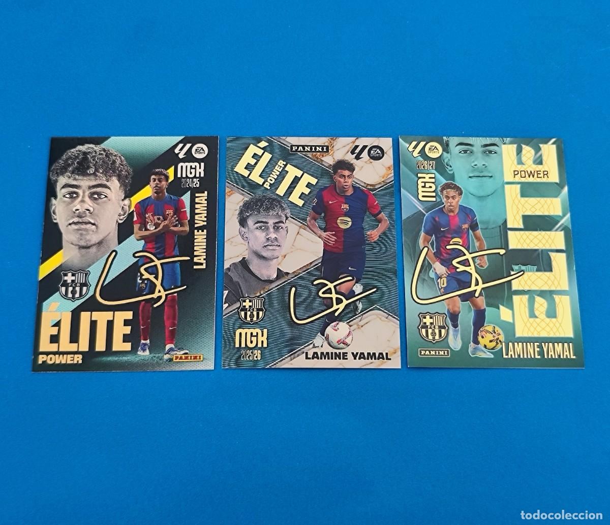 Cromos de f&uacute;tbol: Megacracks 2024 2025 / 24 25 - 2025 2026 / 25 26 - 2026 2027 / 26 27 Lamine Yamal &Eacute;lite Power