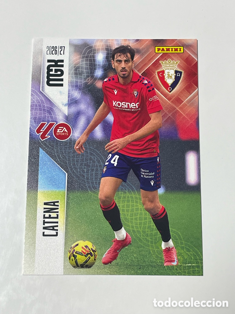 Cromos de f&uacute;tbol: Alejandro Catena Osasuna Panini Megacracks 26/27 #258