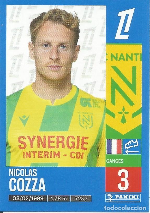 Cromos de f&uacute;tbol: Cromo n.&ordm; 299 - Nicolas Cozza - FC Nantes - Foot 2024 2025 - Ligue 1 McDonald's (Panini) - UNFP