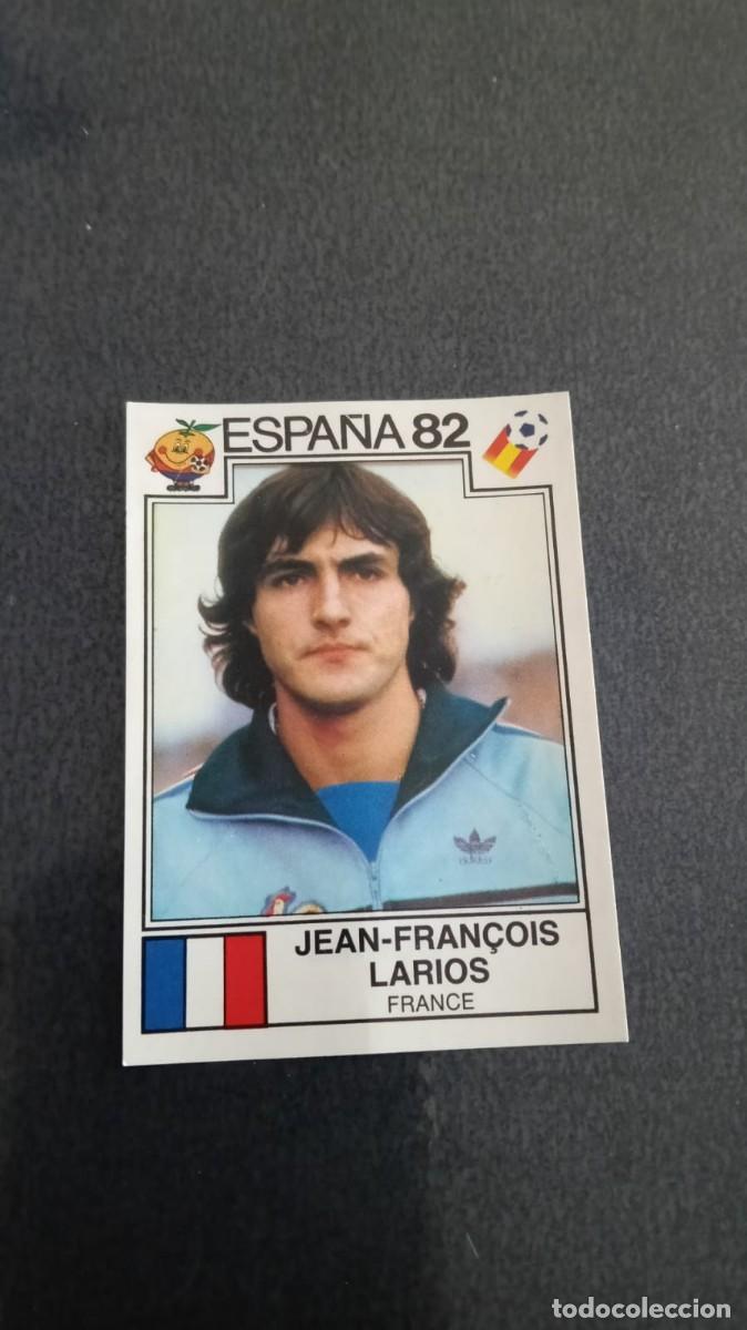 Cromos de f&uacute;tbol: Panini Mundial Espa&ntilde;a 82 Larios Francia 284 Recortado